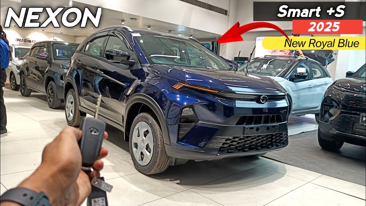 New Tata Nexon Smart Plus S 2025 ❣️| Nexon New Royal Blue! मात्र 9.20 लाख में Nexon का VFM Variant 🤑