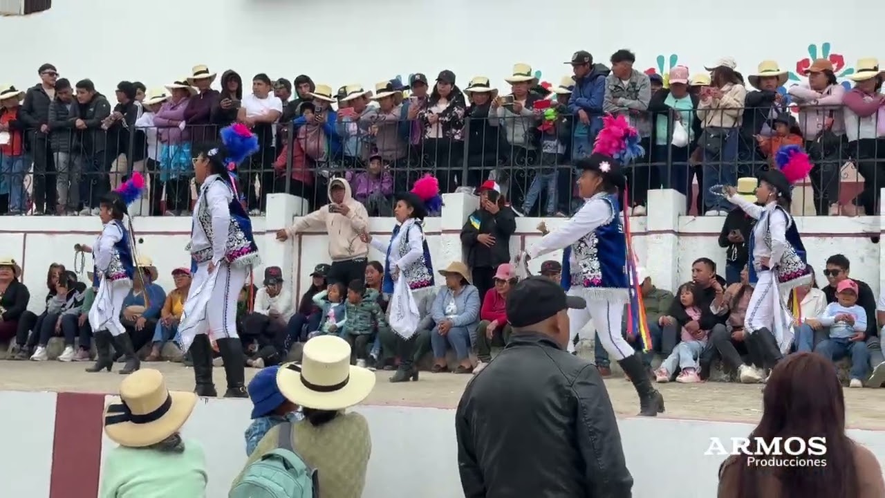 Negritas las Zorzalitas de Quinches - Yauyos, en la fiesta patronal de Calahuaya 2025