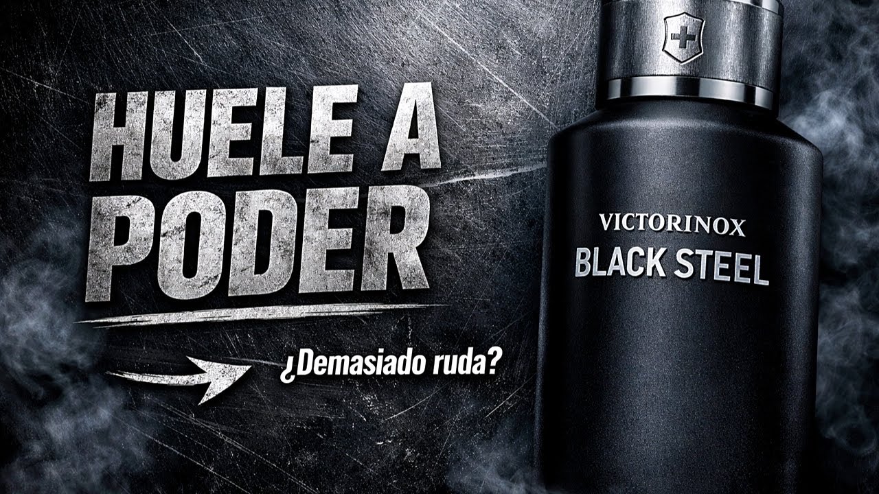 💥VICTORINOX BLACK STEEL || Masculinidad Refinada !!💥PODER EN ACERO !! 💯