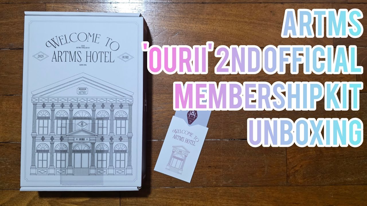 [UNBOXING] ARTMS 'OURII' 2nd Official Membership Kit