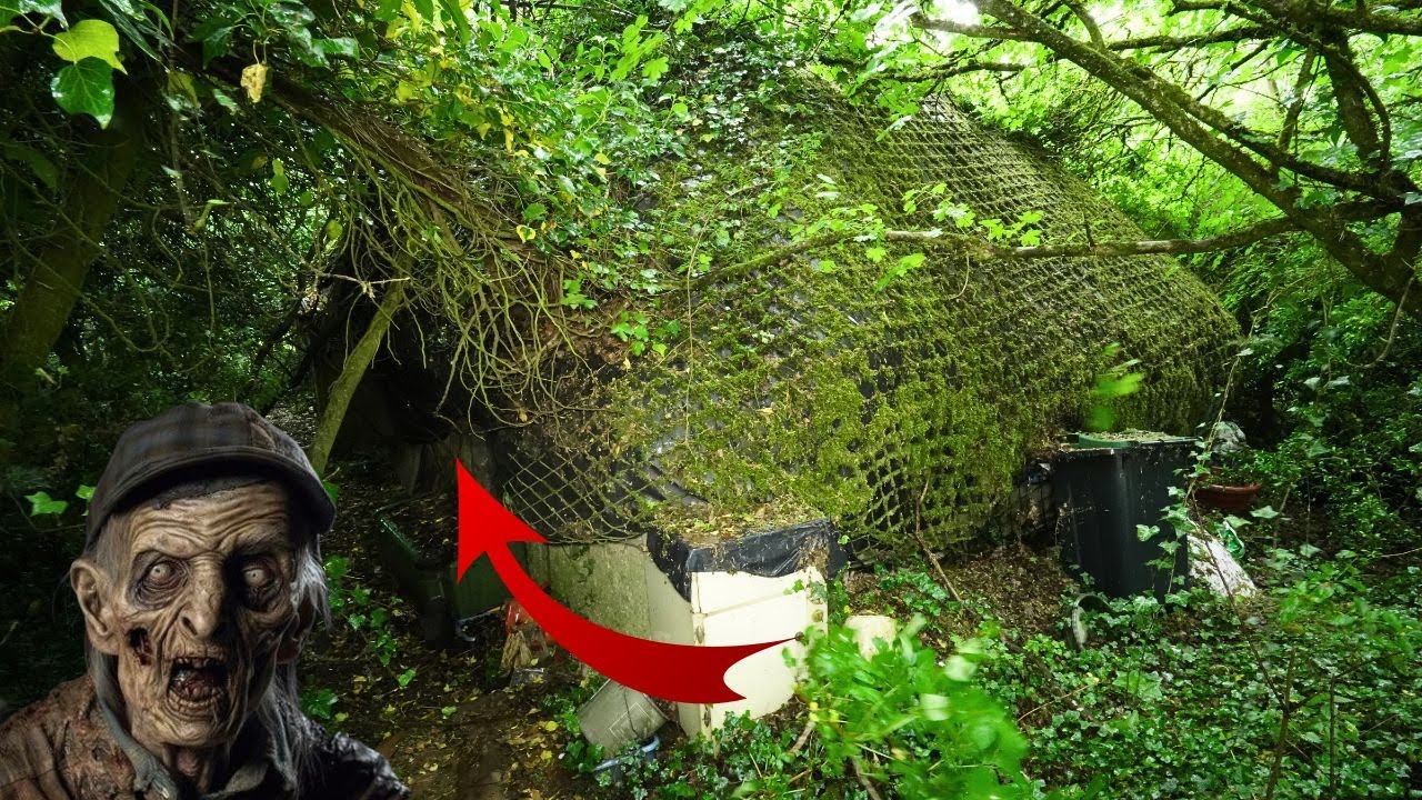 Somebody Followed Us Inside This Extremely Dangerous Abandoned House Of Horrors Lost To Nature