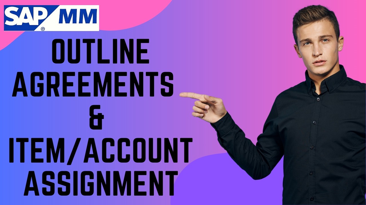 SAP MM | Contracts | Scheduling Agreement | Account Assignment | Item Categories