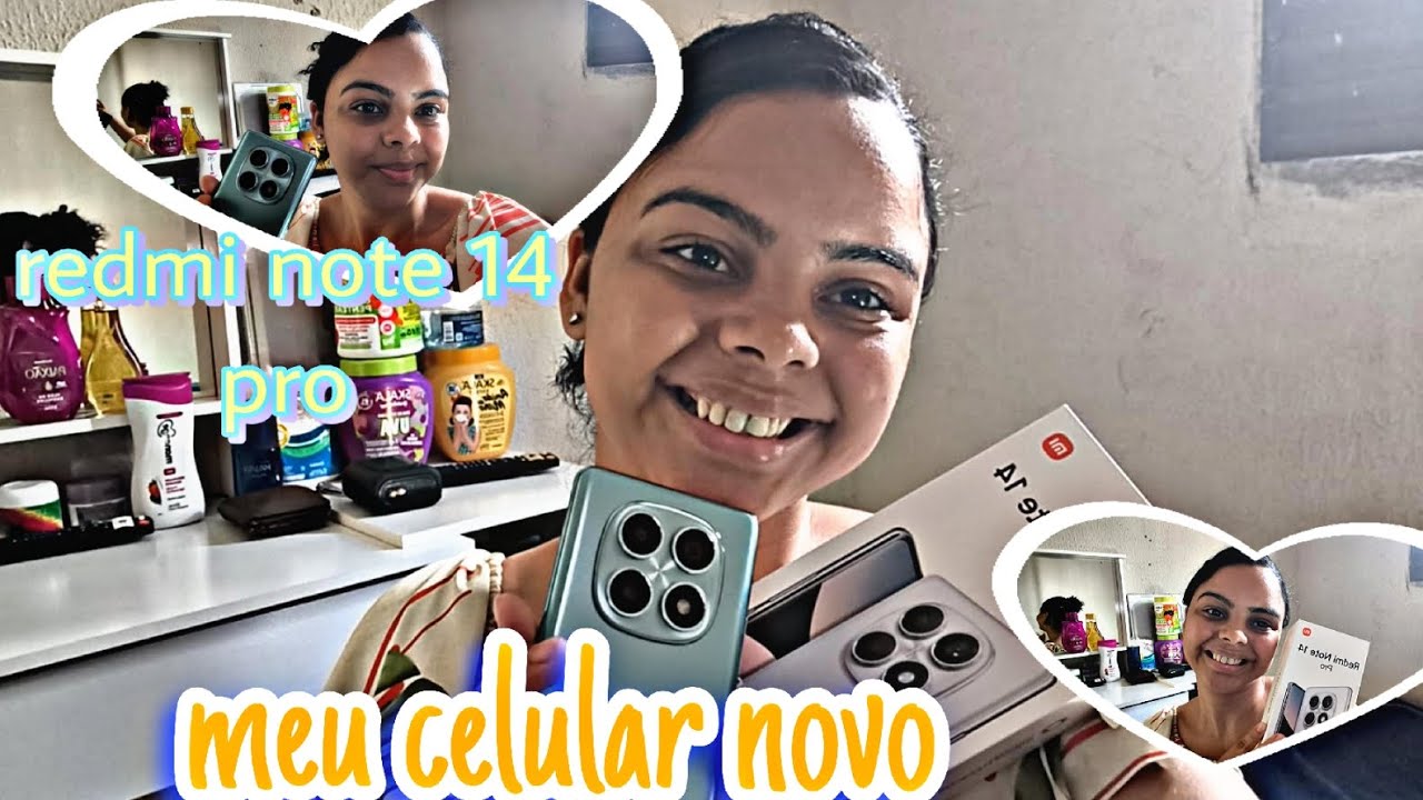 Meu celular novo🥰 redimi note 14 pro é bom ? 