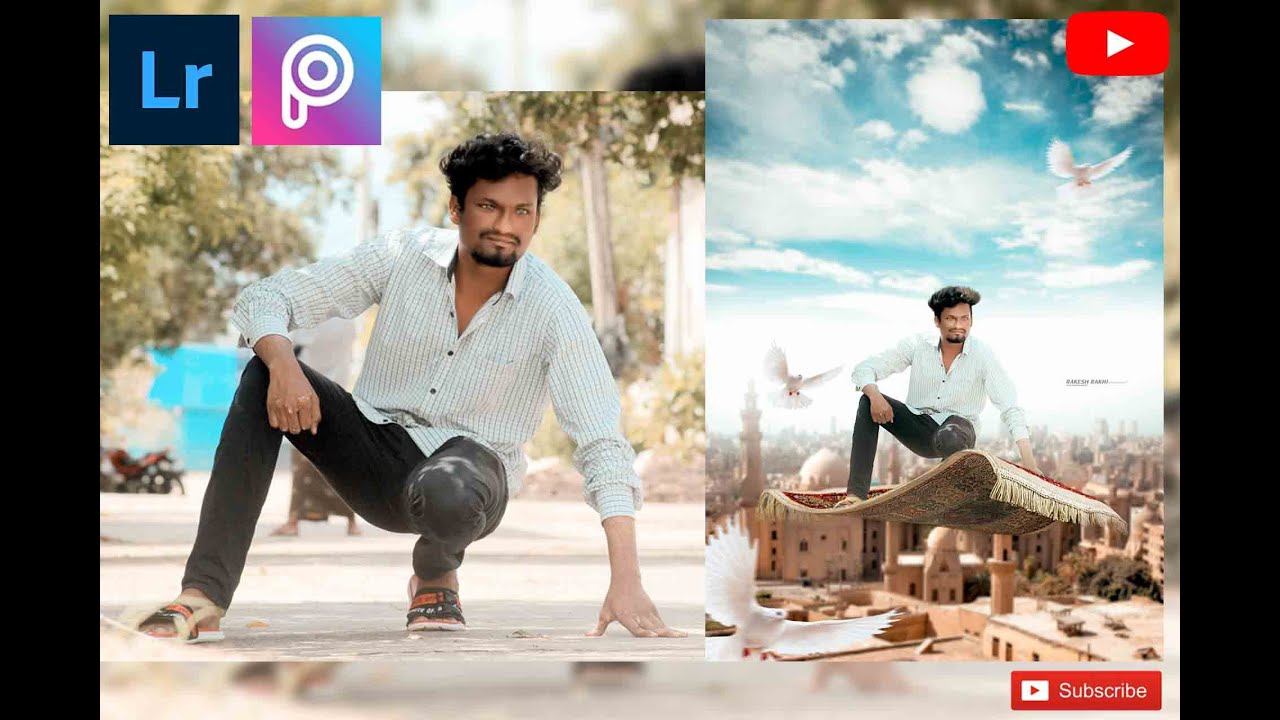 PicsArt Aladdin's Magical Carpet 📱 | PicsArt New Concept Photo Editing Tutorial | #rakeshphotography
