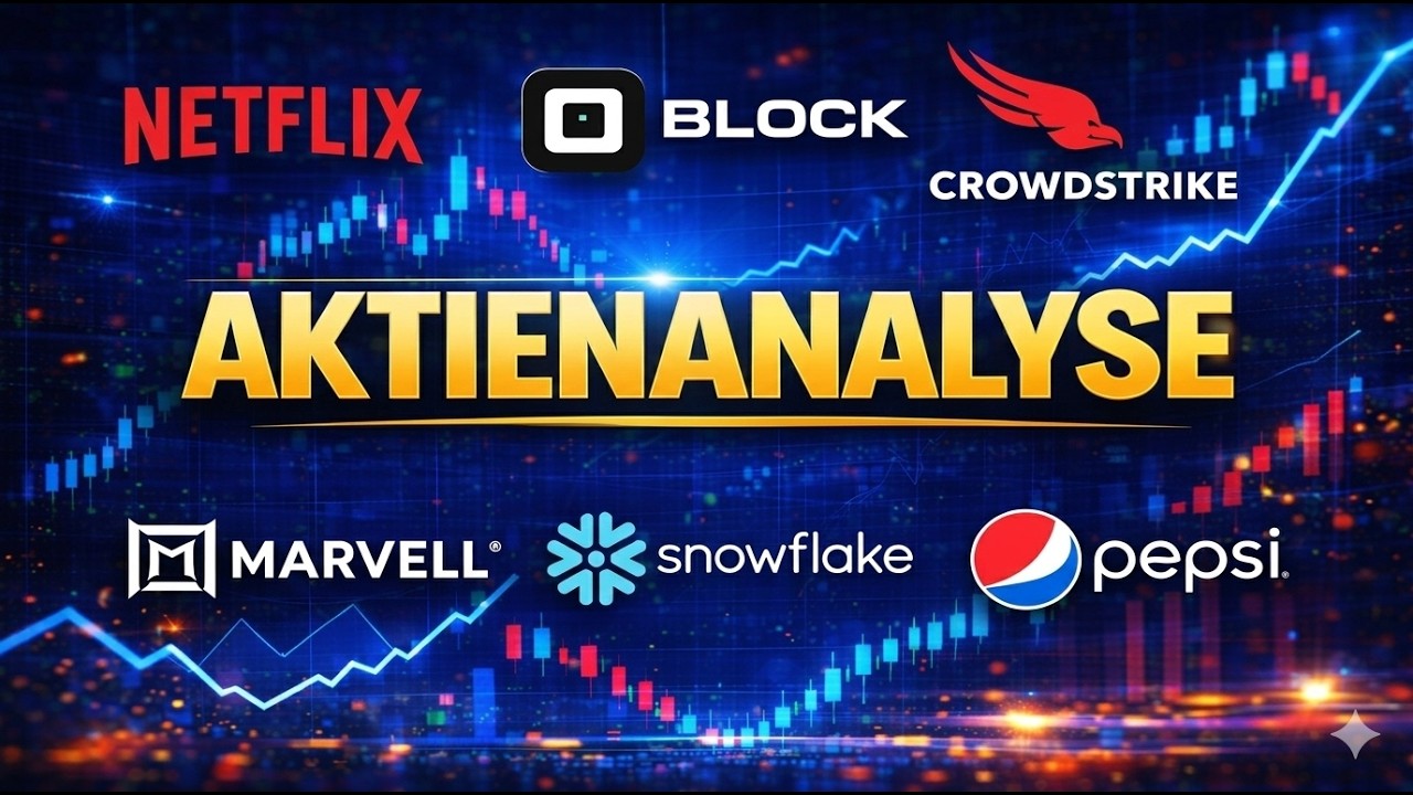 LIVE Aktienanalyse: Marvell Technology · Schneider Electric · CrowdStrike + eure Chat-Wünsche