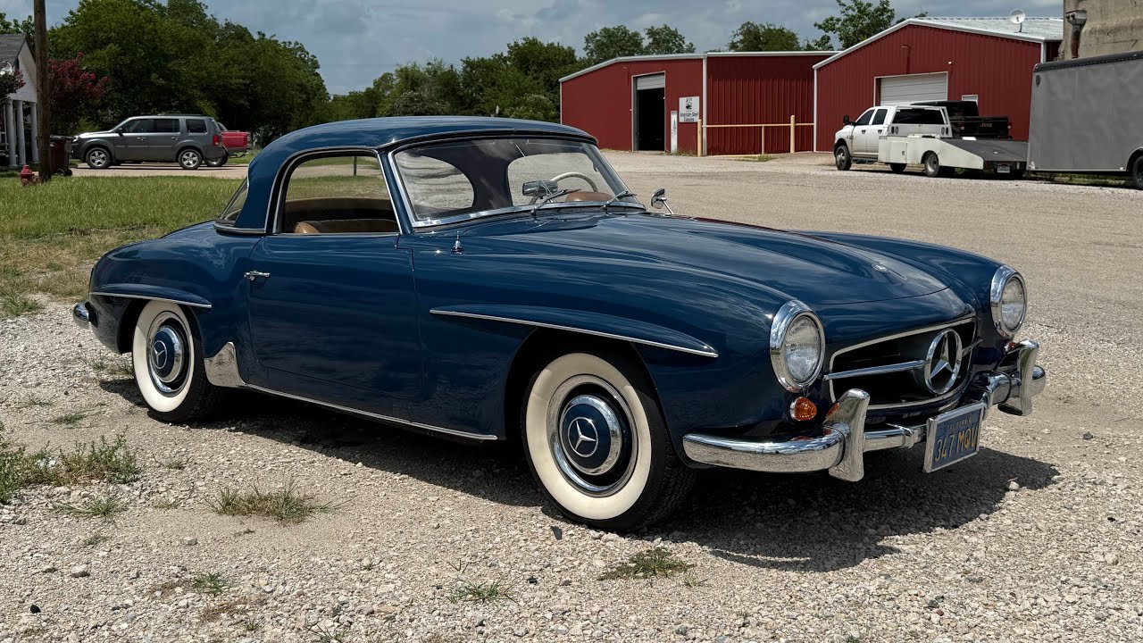 1959 Mercedes 190SL Walk Around Video