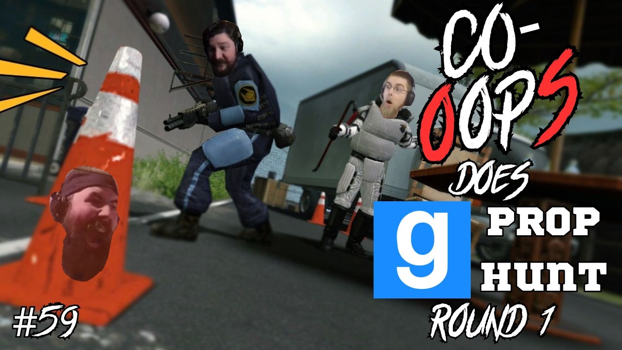 Co Oops #59: GMOD Prop Hunt - Round 1