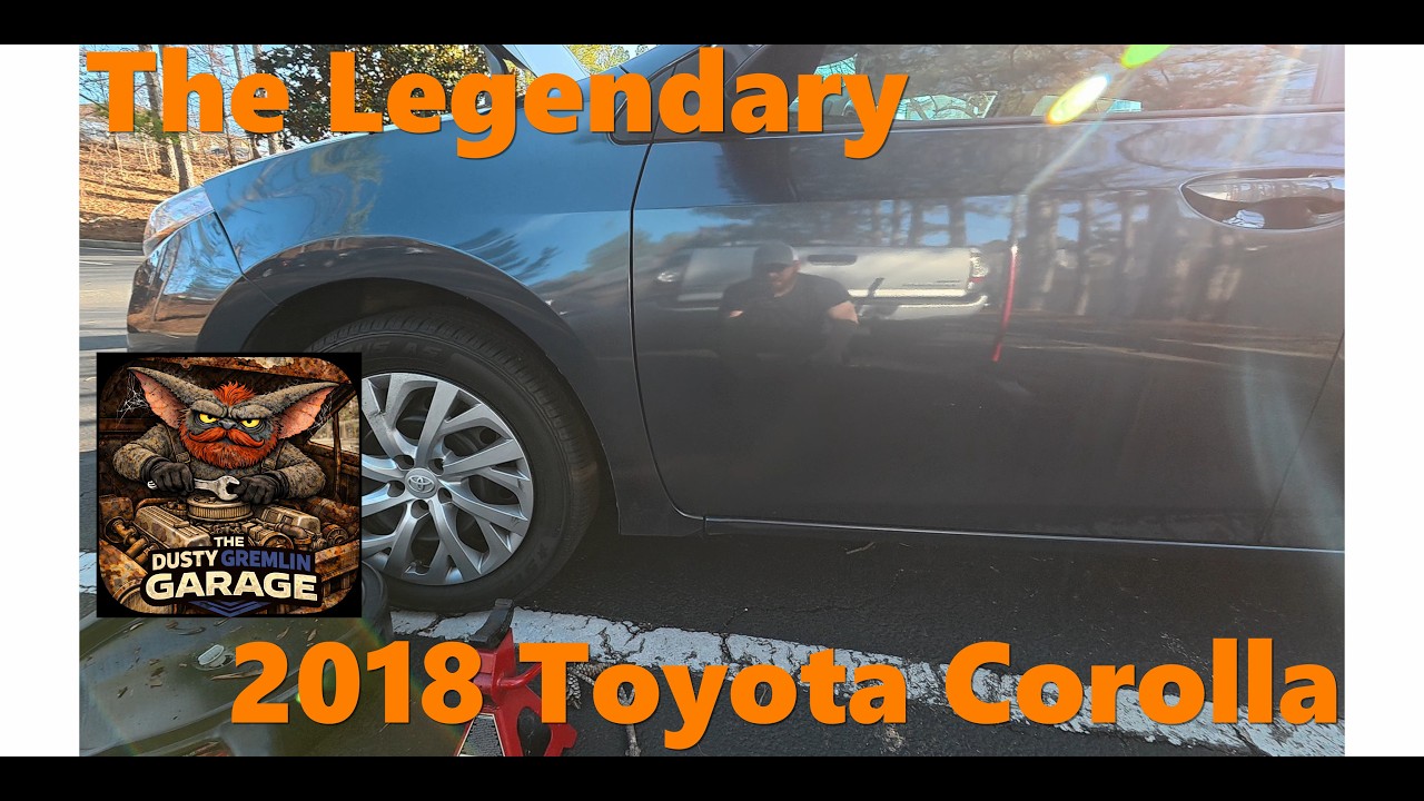 Save Money! 2018 Toyota Corolla Oil Change + Engine & Cabin Air Filter DIY The Dusty Gremlin Garage