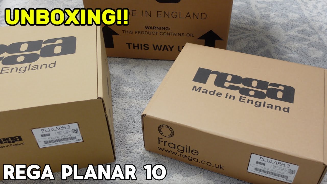 Rega Planar 10 Unboxing – Analog Perfection in Every Detail