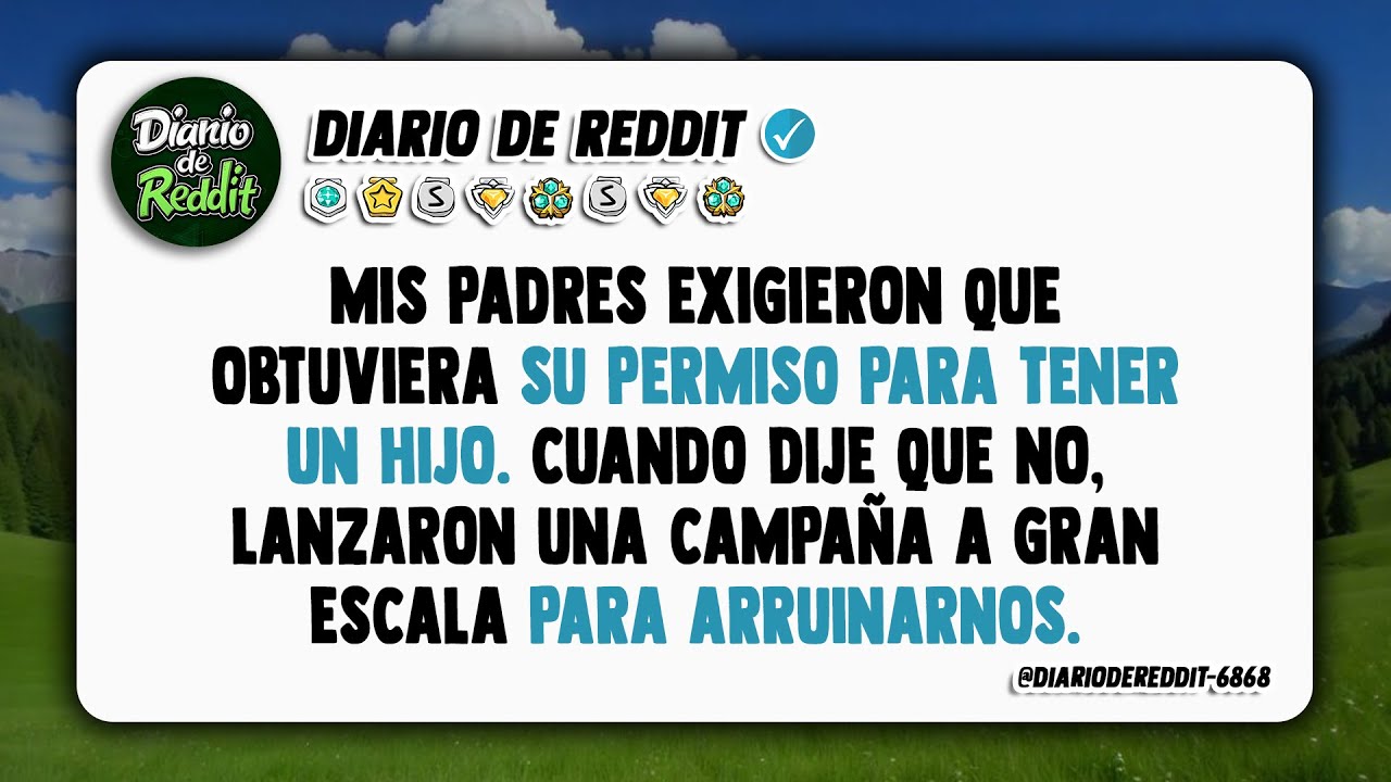 Mis padres exigieron que les pidiera permiso para tener un hijo. Cuando me negué, lanzaron una...