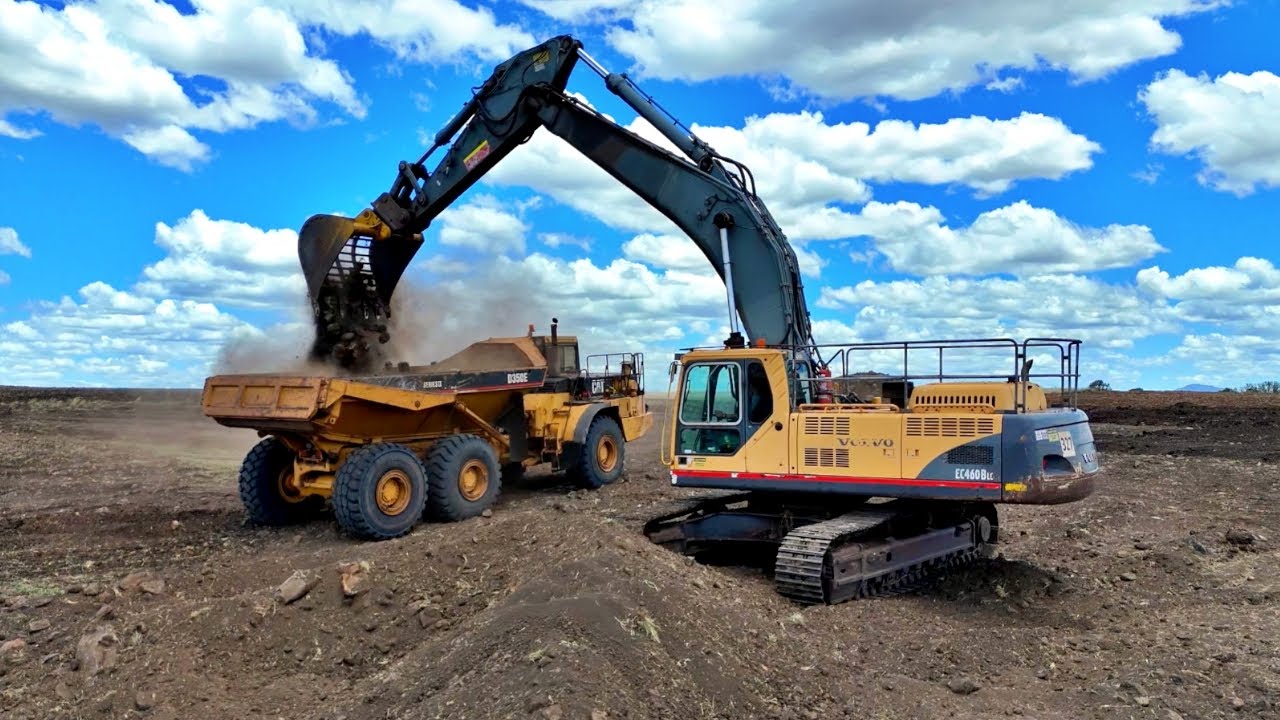 Earthmoving With the Next Generation! | Farm Kids | Big Machinery | Vlog 248