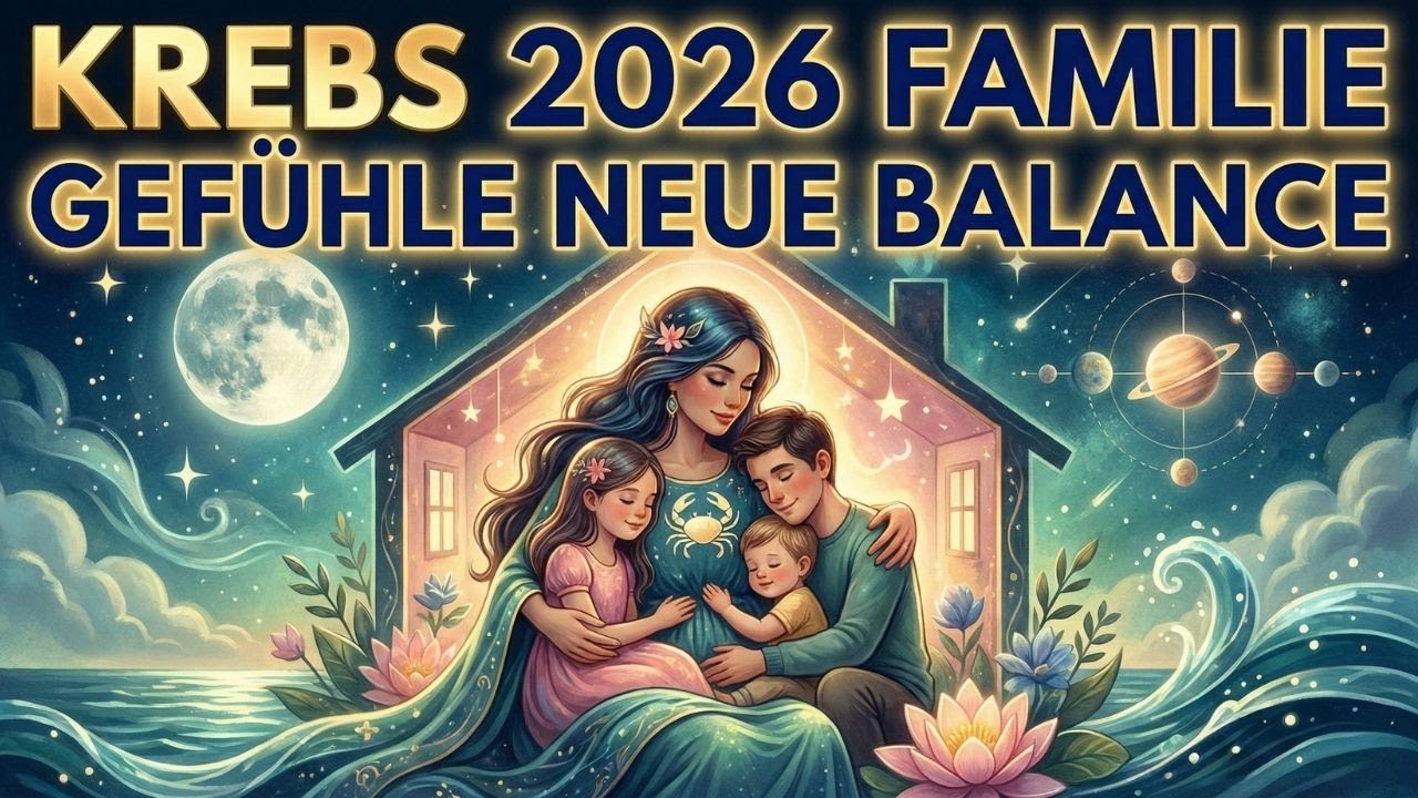 Krebs Jahreshoroskop 2026 Liebe Familie Karriere Sternzeichen Ausblick