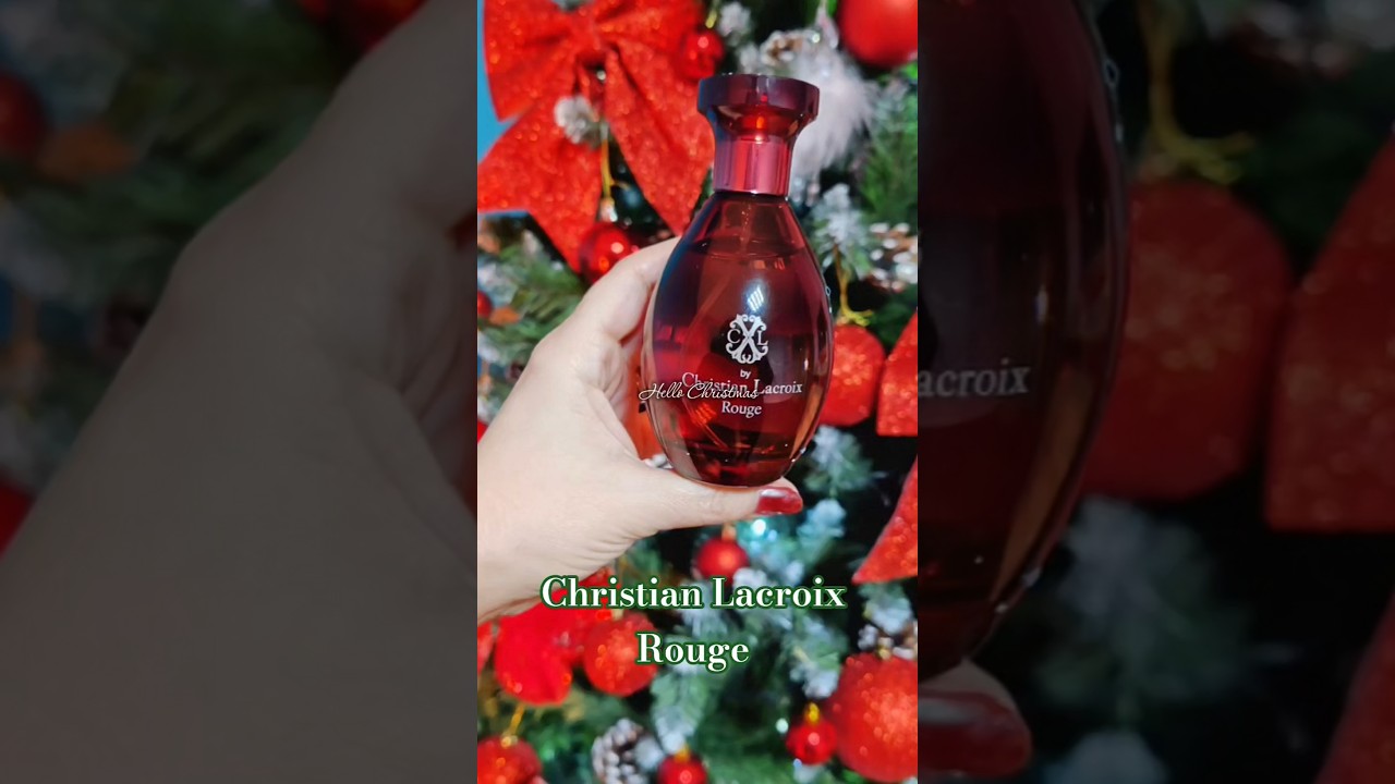 Christian Lacroix Rouge #perfume #beauty #credeinputereata