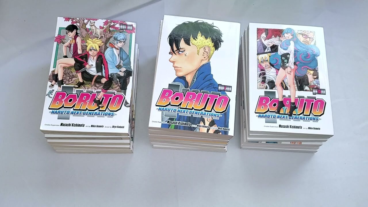 Boruto: Naruto Next Generations Complete Manga Unboxing