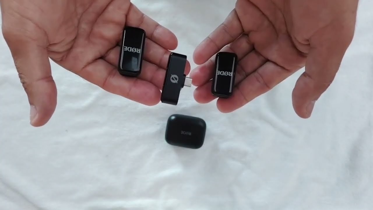 The Wireless Micro Camera Receiver RX from RODE(Arabic language). 