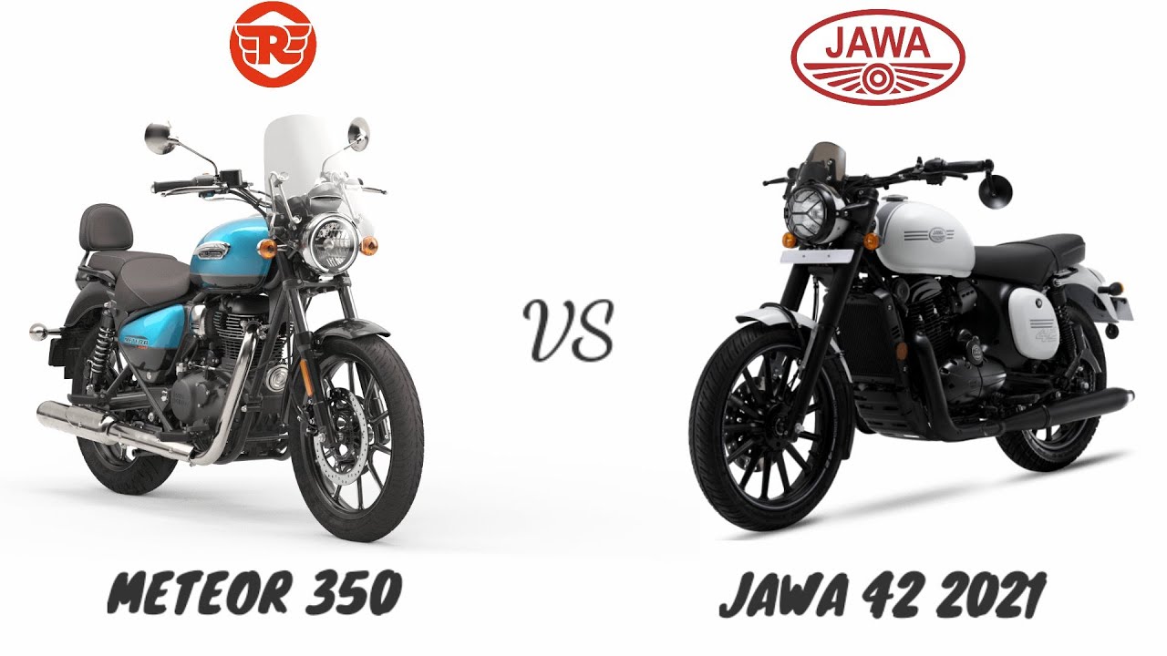 METEOR 350 VS JAWA 42 2.1 2021_DETAILED COMPARISON_MILEAGE_TOP SPEED_PRICE_BIKE INFORMER