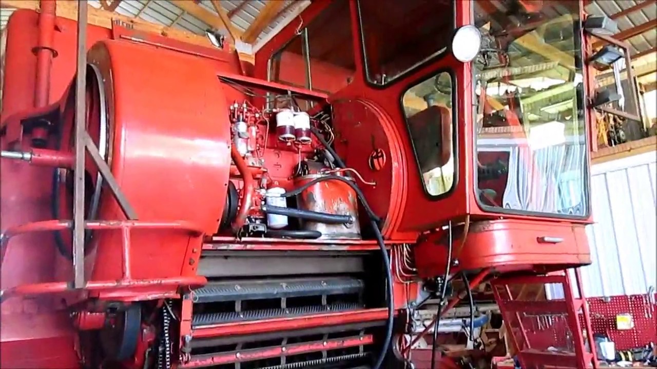 MF 510 Combine rebuild Part 6 of 10