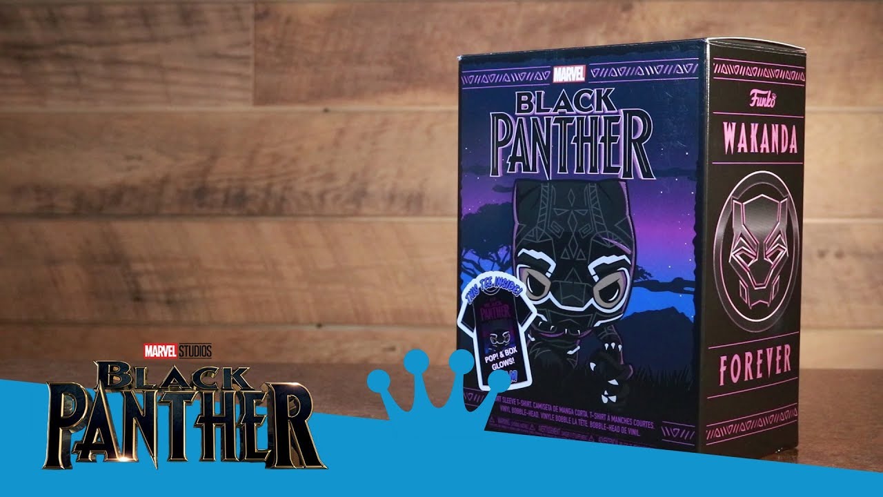 Black Panther Pop! & Tee Collectors Box Unboxing!