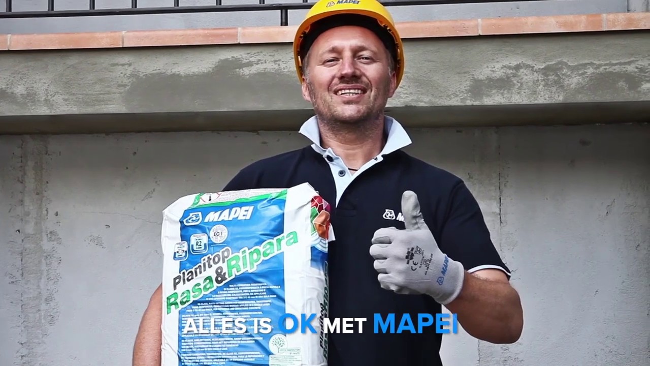 2-in-1 stuc- en reparatiemortel: Planitop Rasa & Ripara