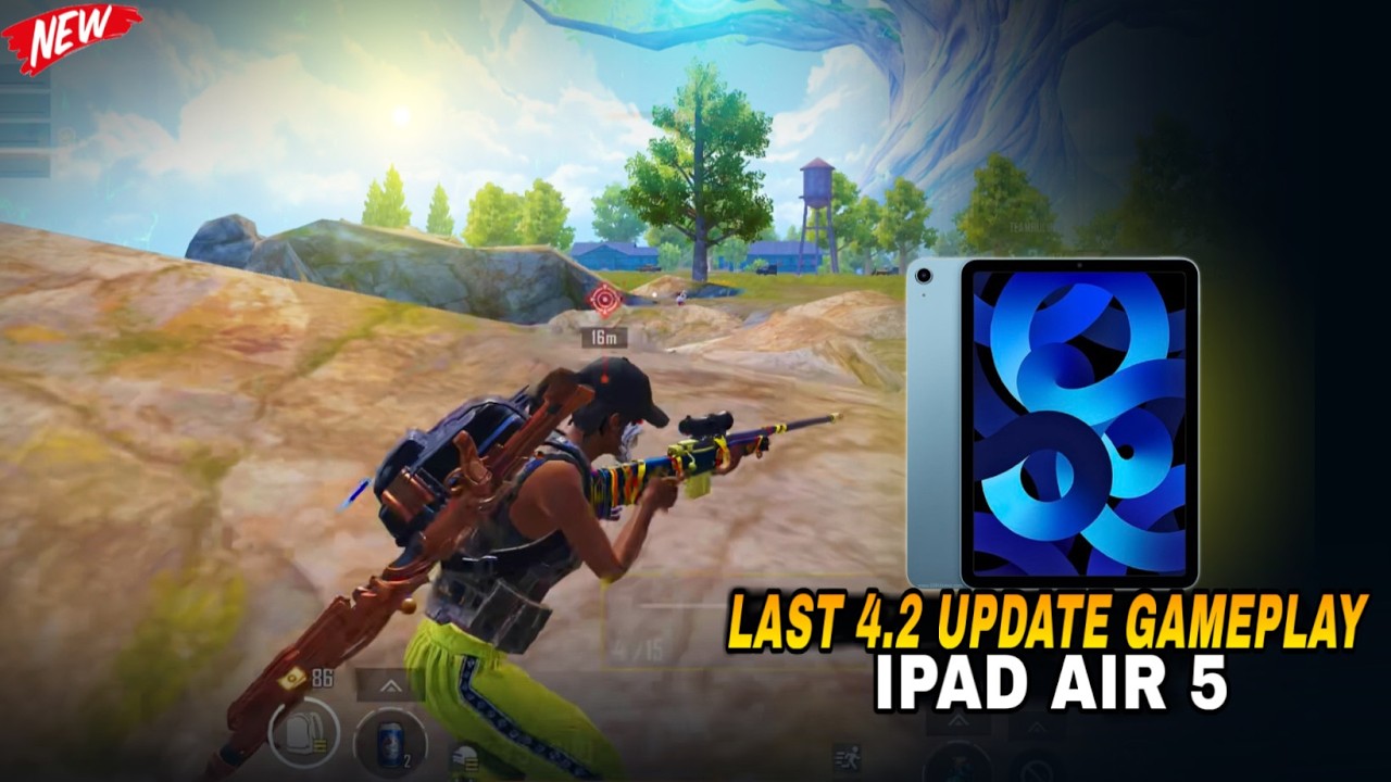 iPad Air 5th Generation 4.2 Gameplay Bgmi/pubg Mobile | iPad air pubg test 60 fps Smooth + Extreme 🔥