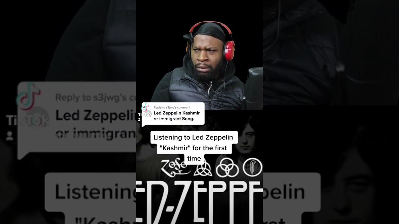 FIRST TIME LISTENING TO LED ZEPPELIN 'KASHMIR'
