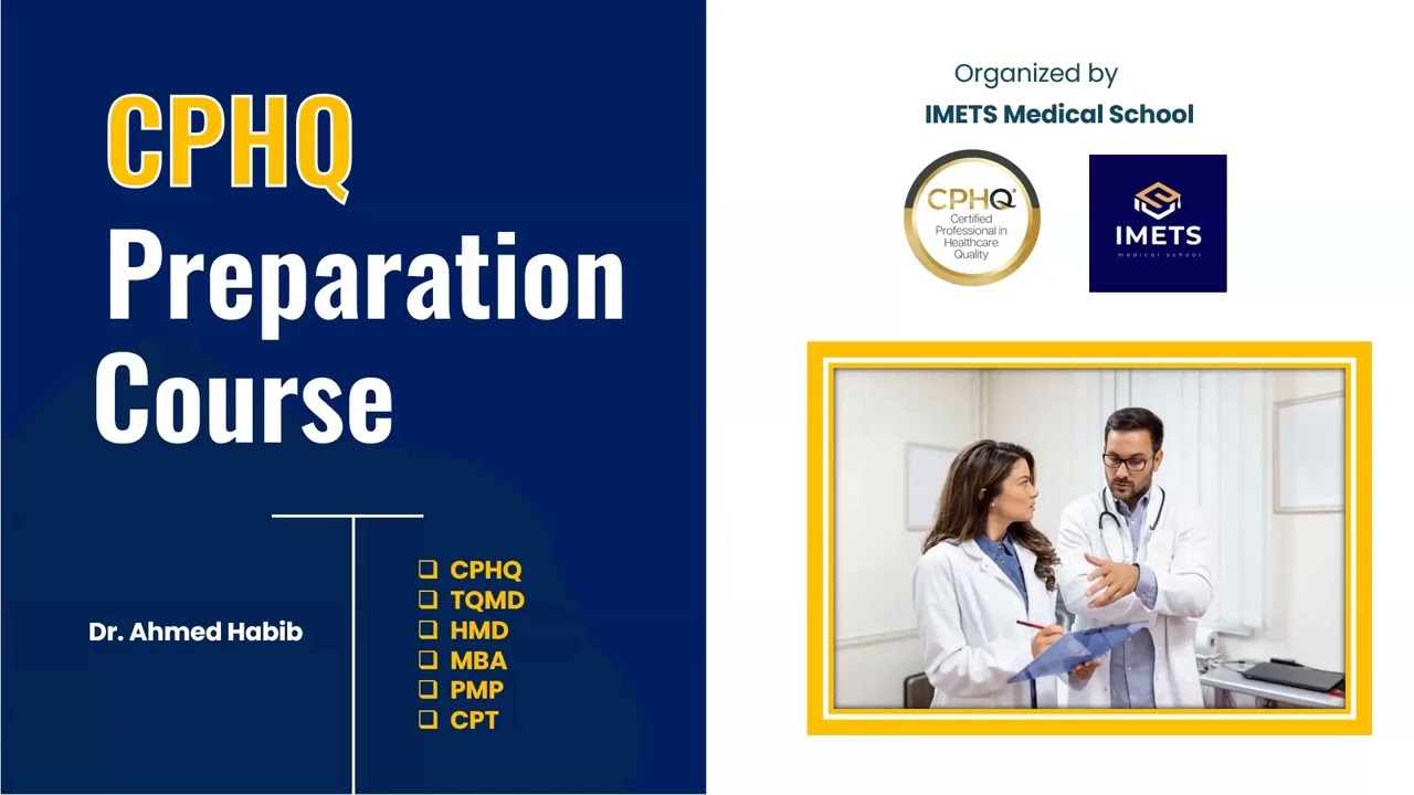 Introduction to Healthcare Quality - CPHQ | Certified Professional In Healthcare Quality