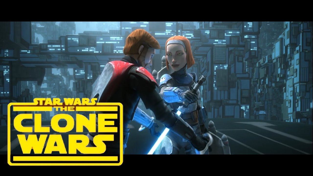 Bo Katan saves Obi Wan Kenobi | Star Wars The Clone Wars Season 4 Episode 16
