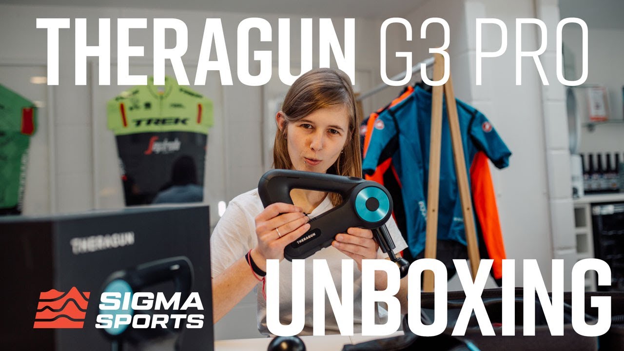 Theragun G3 Pro Percussive Therapy Device Unboxing | Sigma Sports