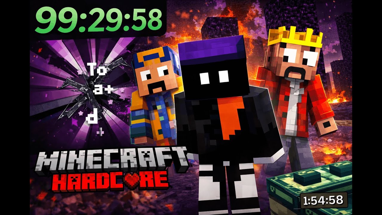 NOT STOPPING STREAM UNTIL WE BEAT MINECRAFT
