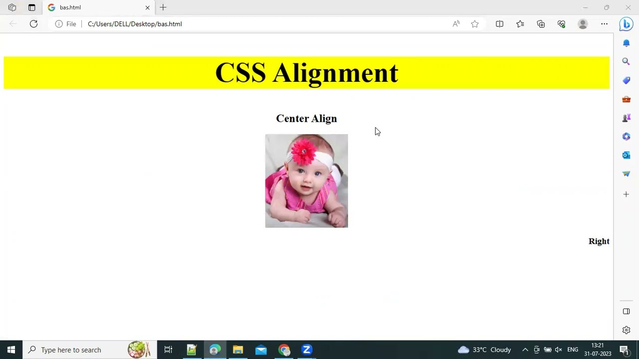 CSS all Alignment Properties