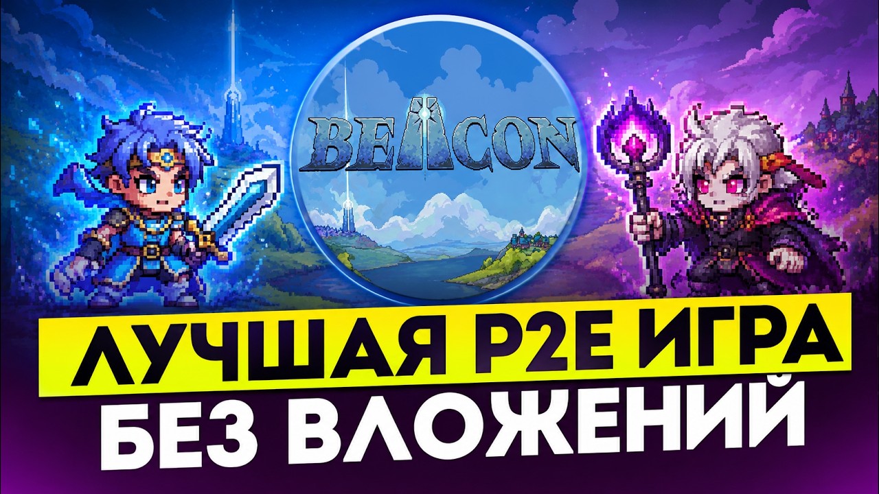КАК Я Планирую ЗАРАБОТАТЬ 750$ за Месяц на P2E ИГРЕ? THE BEACON