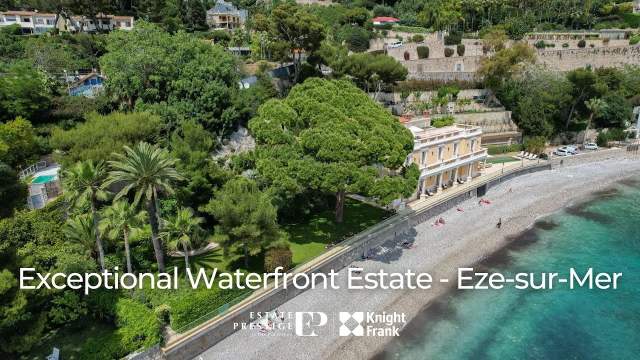 Exceptional Waterfront Estate, Eze-sur-Mer - Estate Prestige | Knight Frank