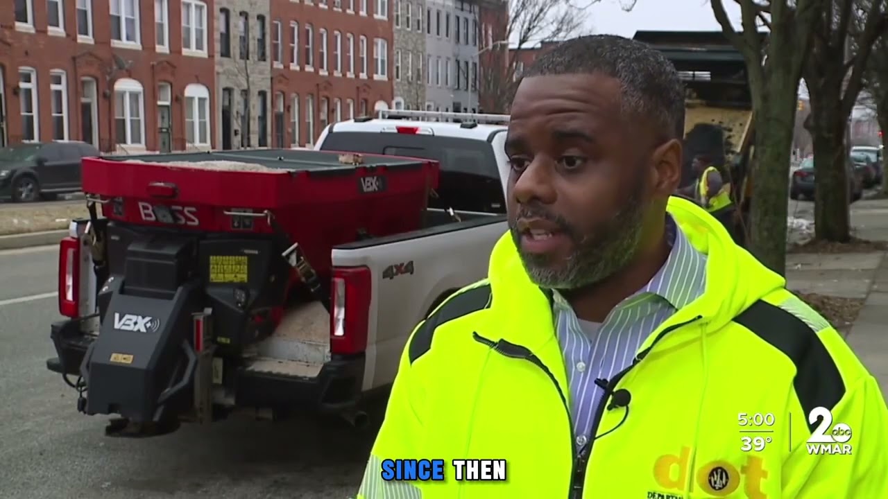 Brandon Bucker WMAR Pothole Interview