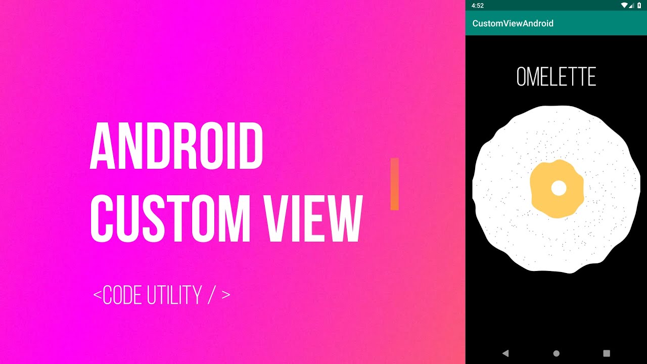 Android Custom View | Android Canvas tutorial | Code Utility