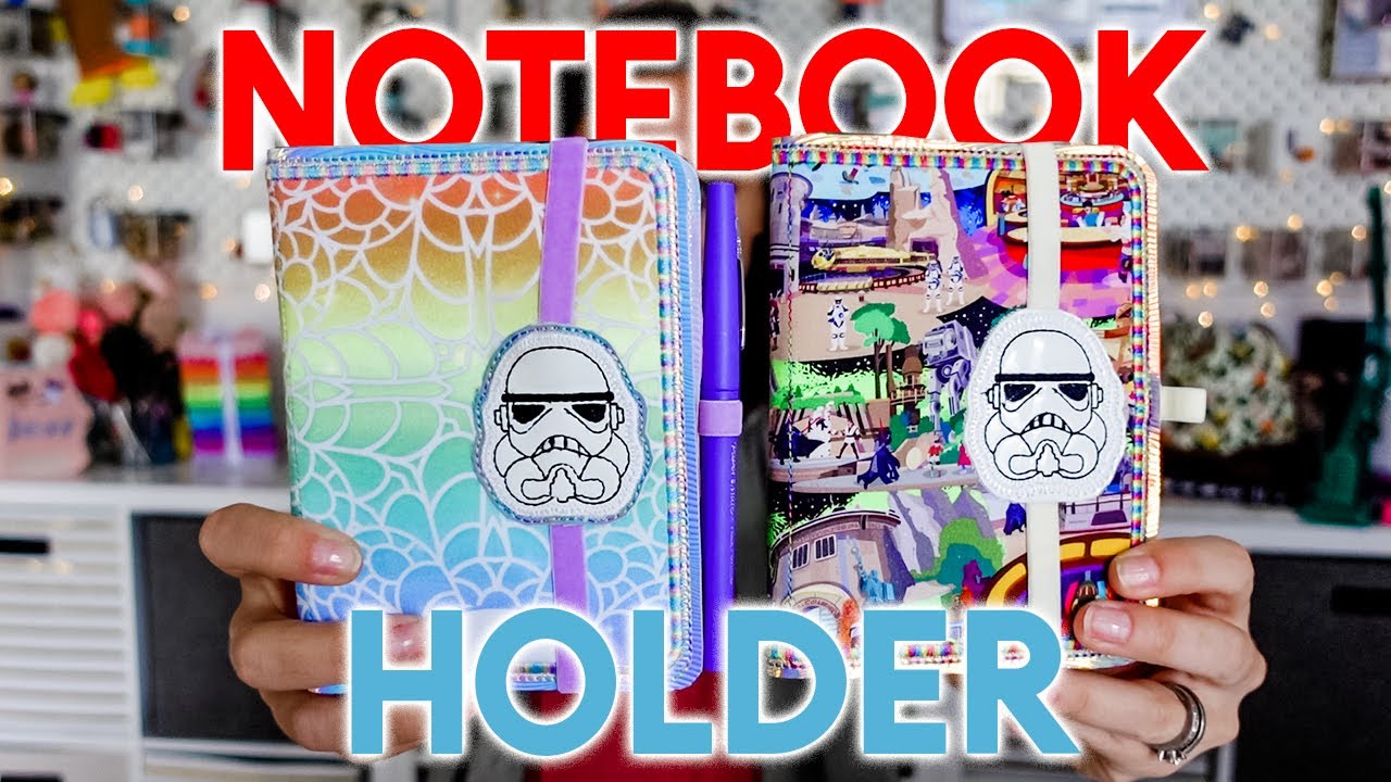 You Can't Make Just One - In The Hoop Embroidered Notebook Holders!
