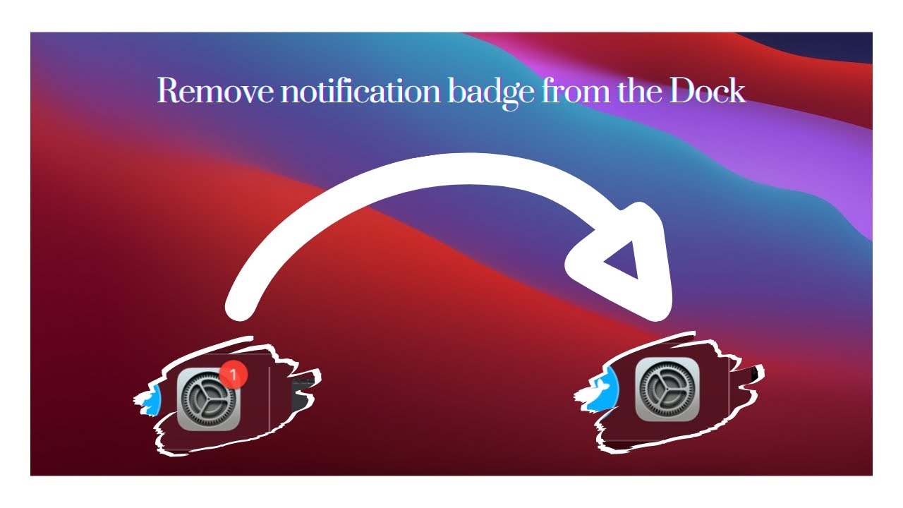 Remove Notification Badge From The Dock In Macbook | Working 100% | Quick And Best Tutorial