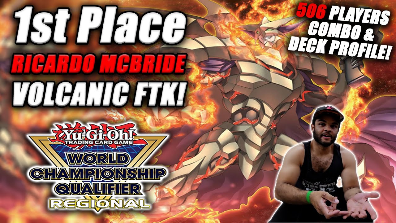 Yu-Gi-Oh! Regional 1st Place WINNER: Volcanic FTK Deck Profile [ft. Ricardo McBride] Fort Worth TX