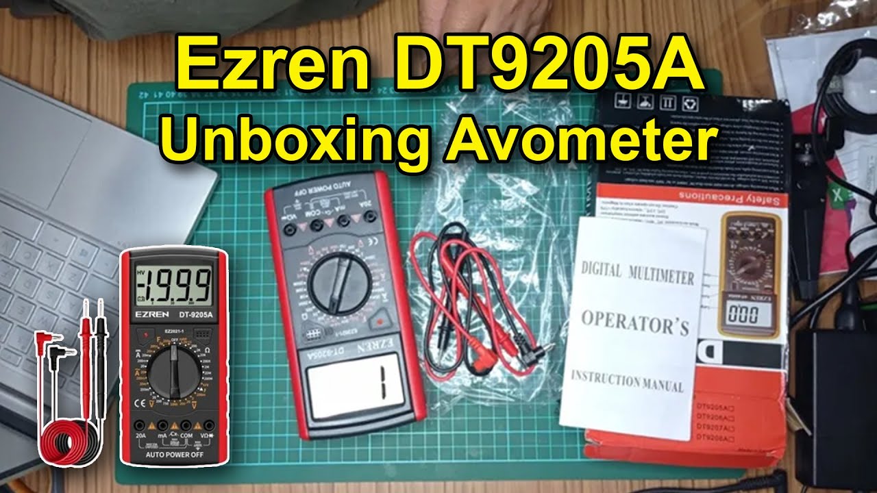 Cuma Lihat-lihat Multimeter Ezren DT9205A