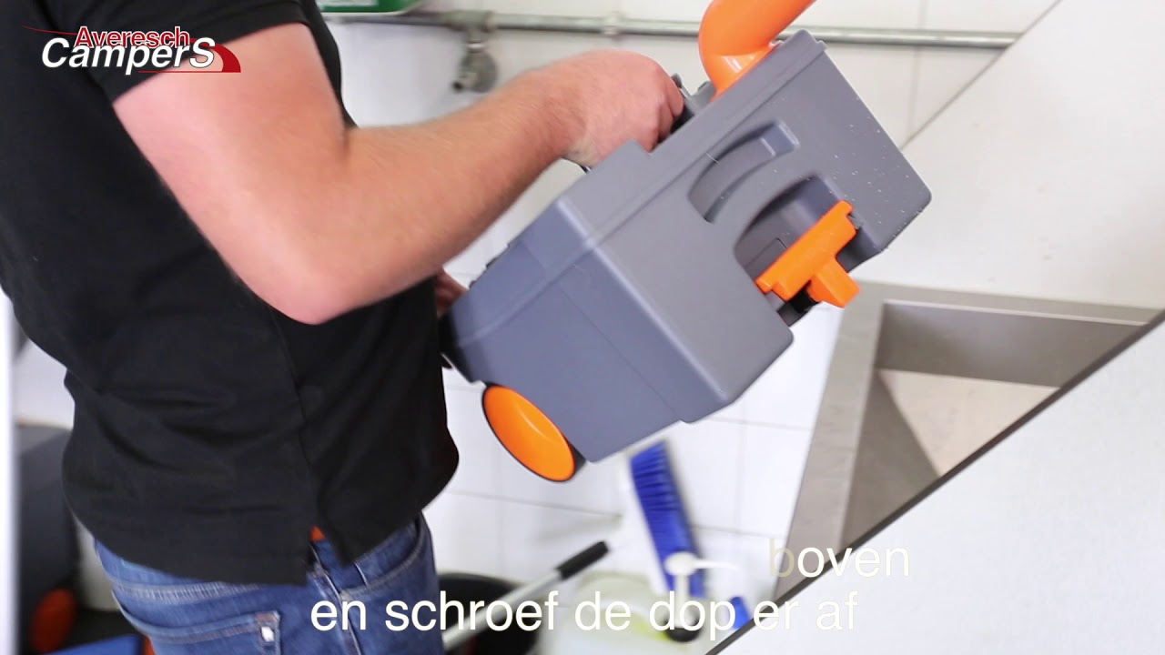 Zo werkt het Thetford toilet C260 - Averesch campers