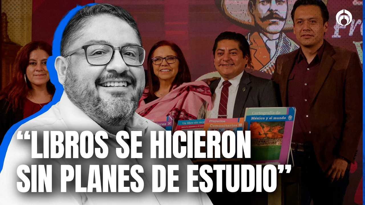 “No es ideología, son hechos”: especialistas documentan fallas básicas en libros de Marx Arriaga