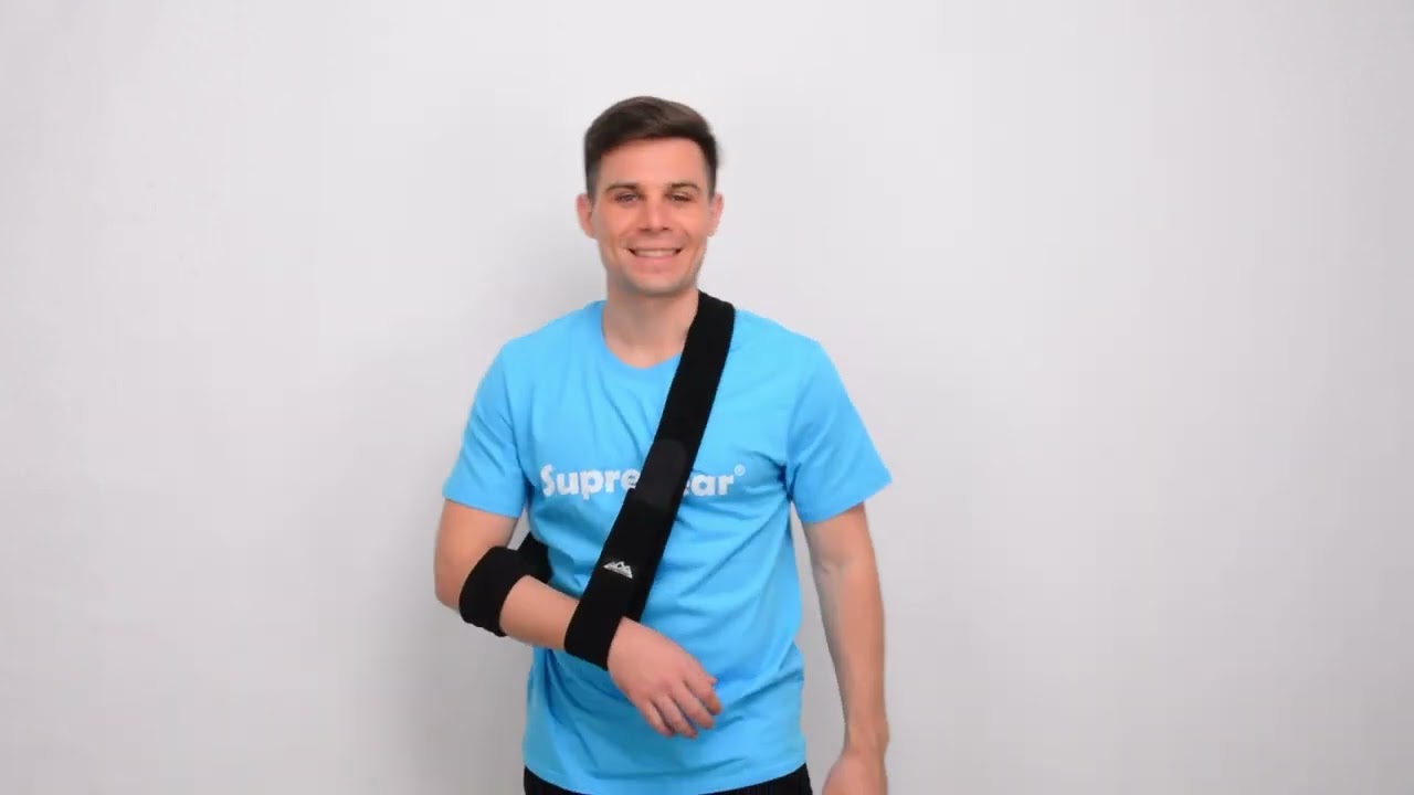 How to Use SupreGear Adjustable Arm Sling? (B08MF5TNS2)