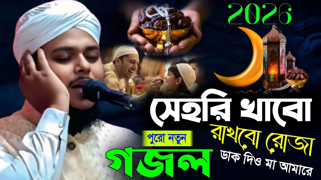 সেহরি খাবো রাখবো রোজা//Sehri Khabo Rakhbo Roja//মাওঃ মুফতি রফিকুল ইসলাম জাফরী//Rafikul Islam jafari