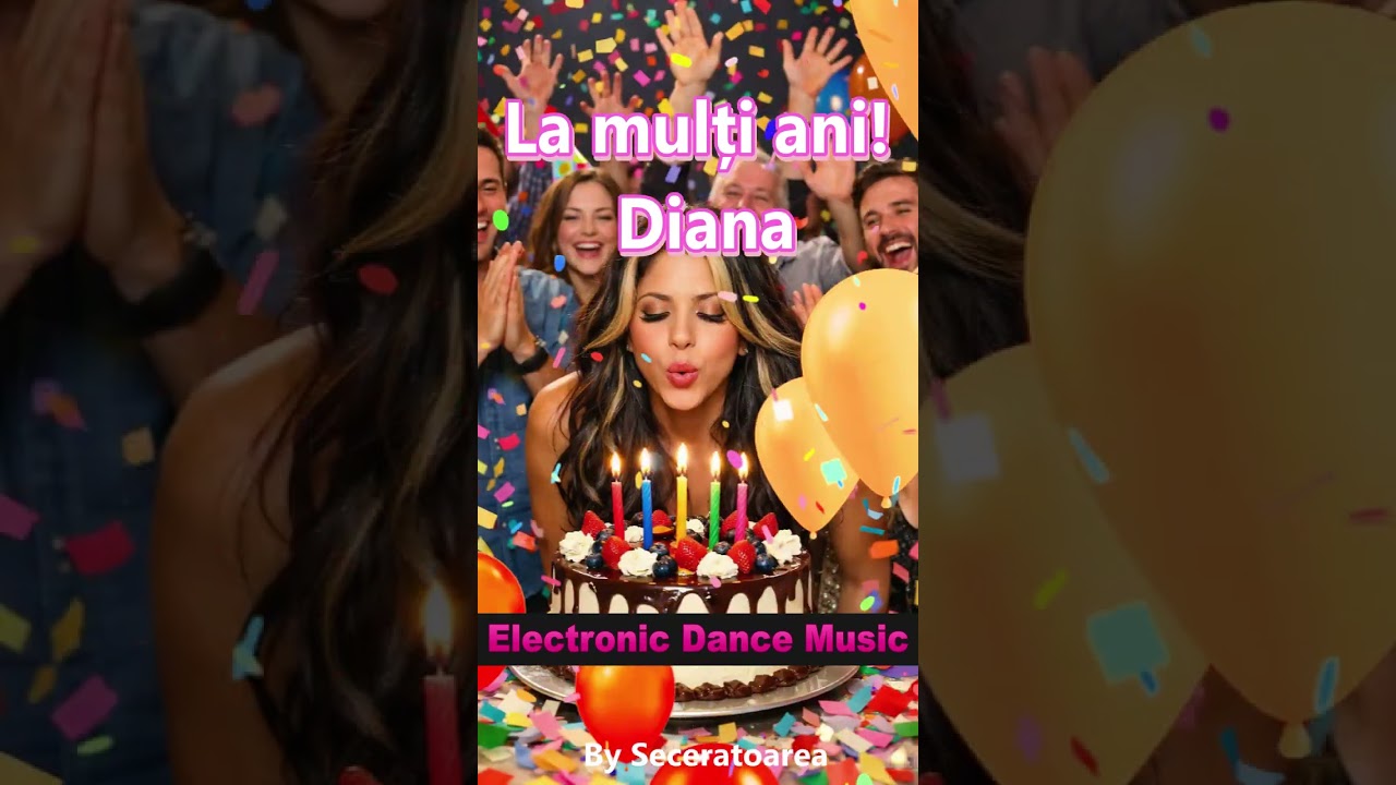 La mulți ani! Diana(Electronic Dance Music)