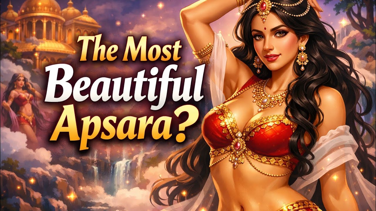 How the Most Beautiful Apsara Was Born! 😱 #Urvashi