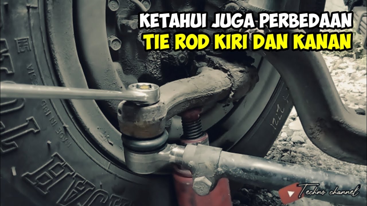 cara cepat ganti tie rod tanpa bongkar roda | Techno channel