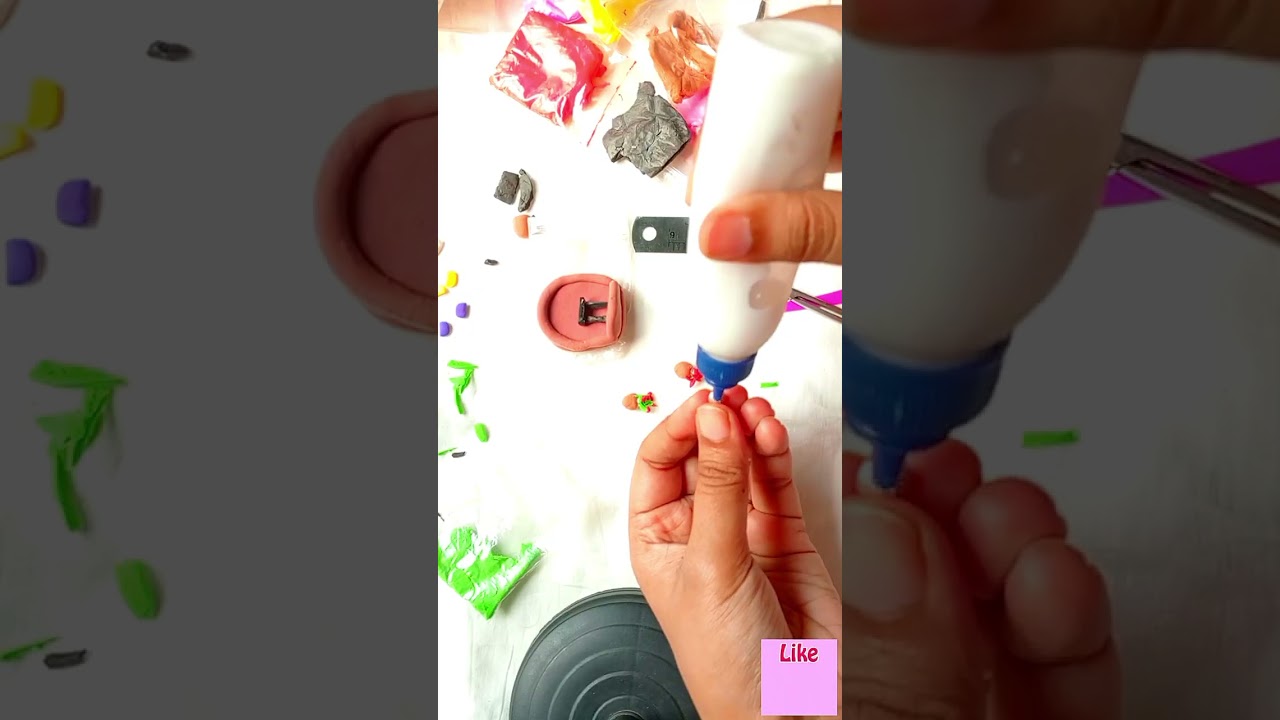 How I craft with dried clay/how to make craft with dry clay.clay craft