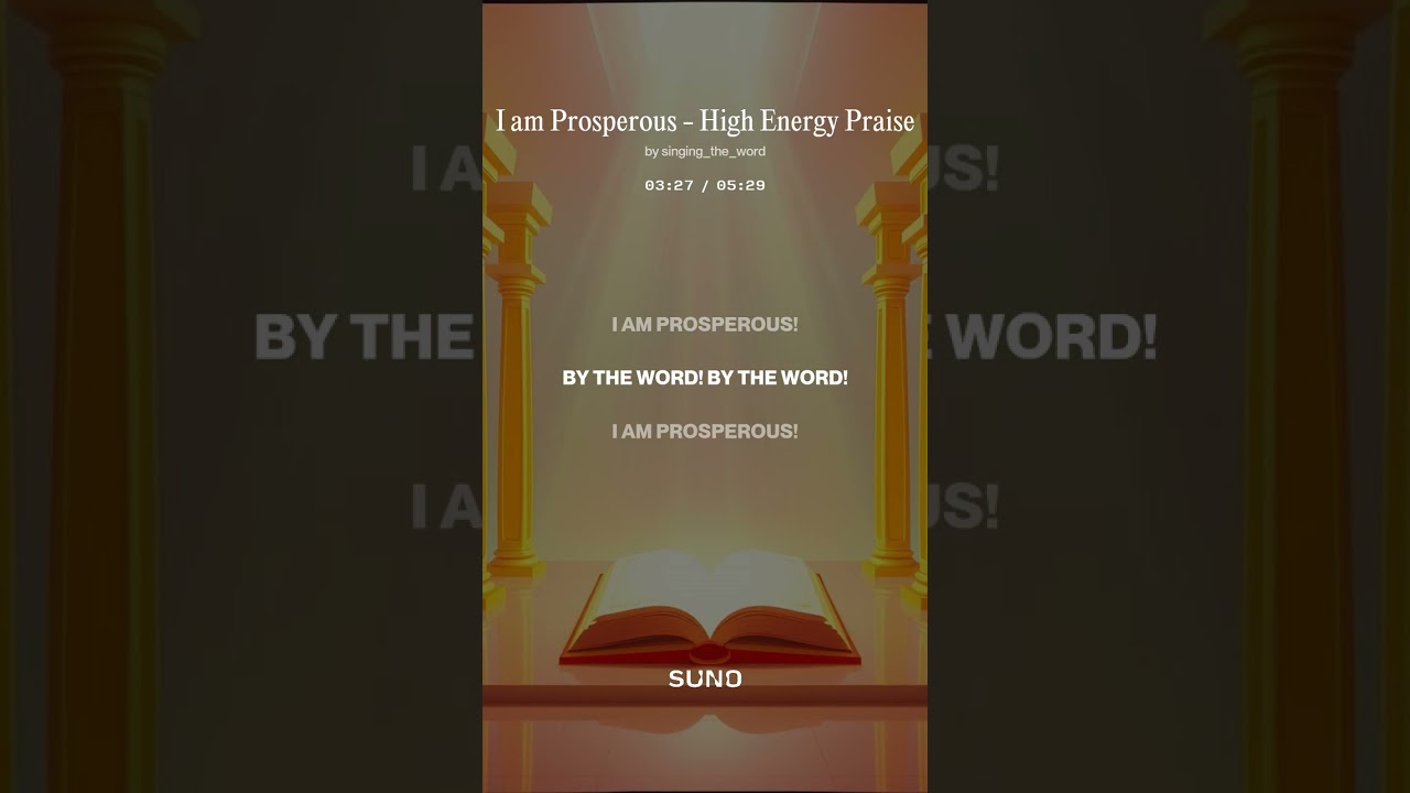 I am Prosperous   High Energy Praise