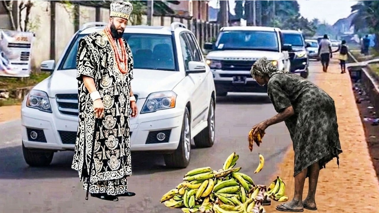 God Changed The Life Of The Dirty Plantain Seller After Meeting The Billionaire Prince|Nigeria Movie