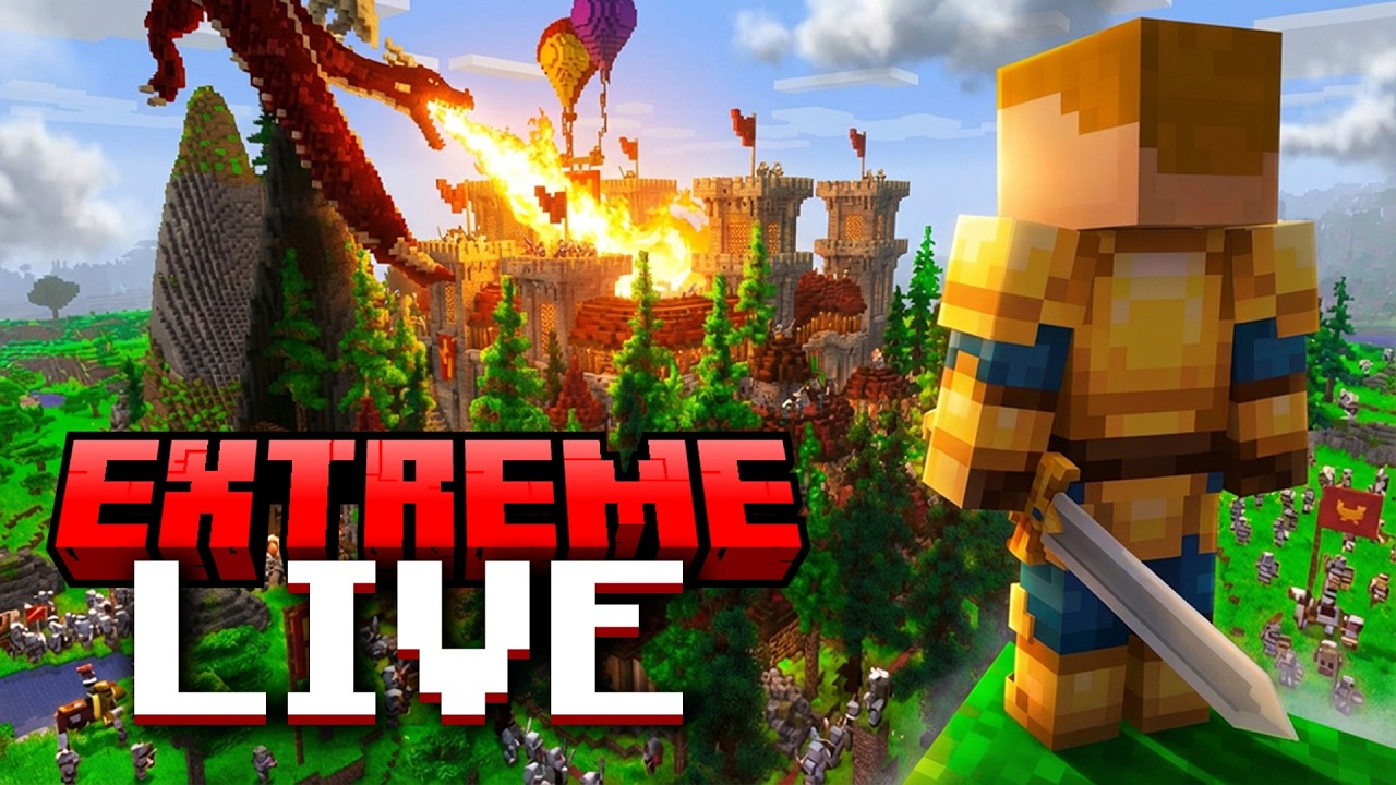 START SERWERA MINECRAFT EXTREME | DZIEŃ 2