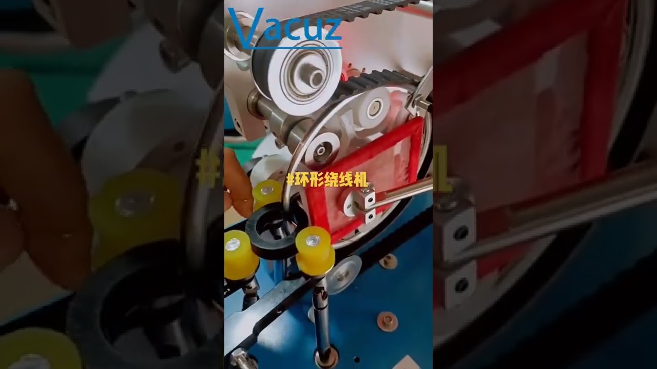 Hot Sale Semi Automatic Toroidal Core Coil Inductor Winding Machine Process